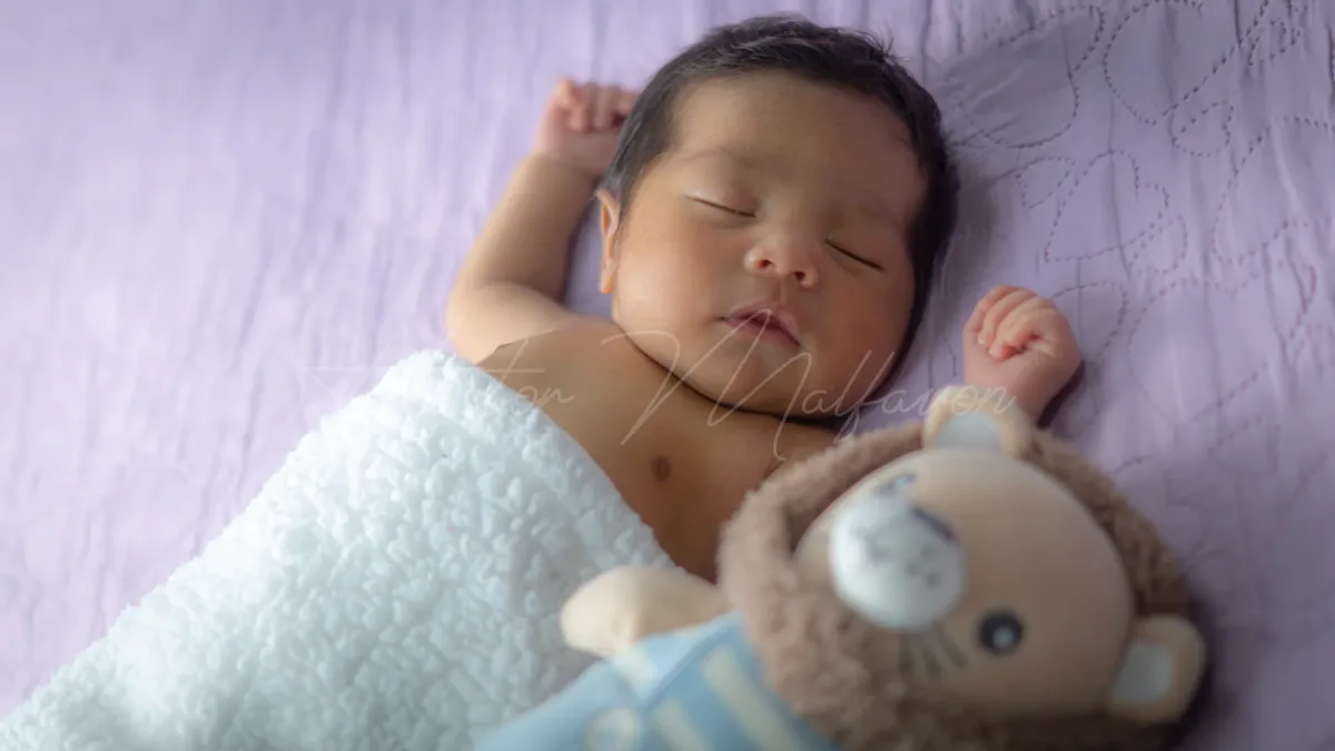 Fotografía newborn de recién nacido en Campeche
