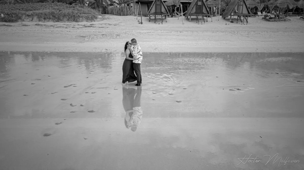 Sesión Save the Date de pareja en Campeche — 4