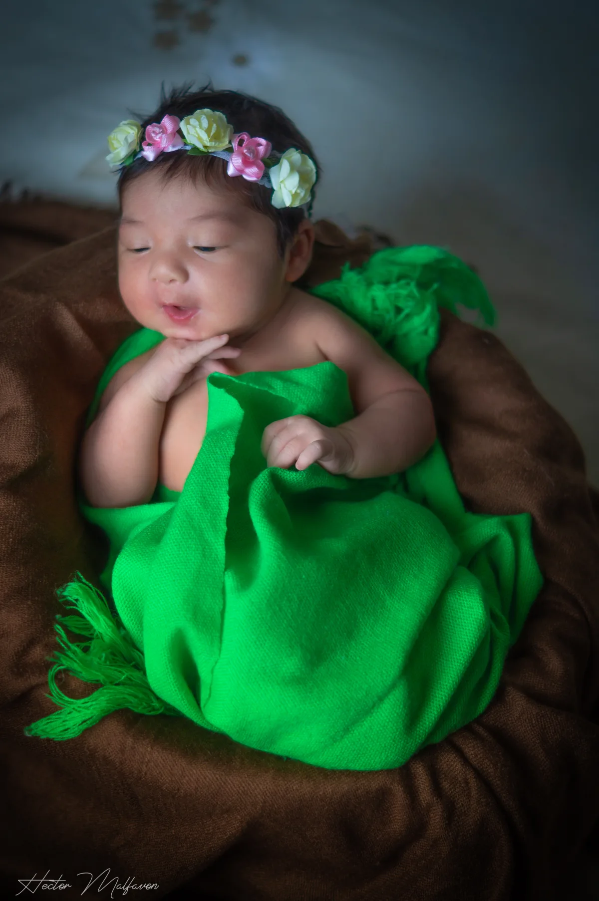 Fotografía newborn de recién nacido en Campeche — 1